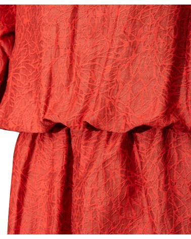 oversized silk dress