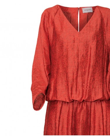 oversized silk dress