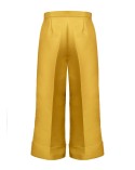 Pantalón cropped amarillo