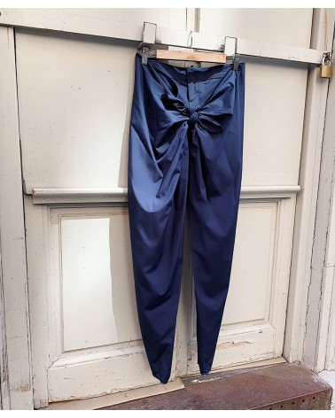 front knotted  trousers