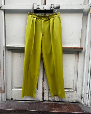 Oliveoil crepe Trouser