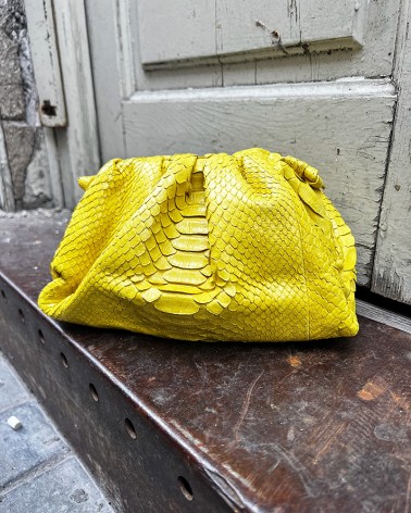Yellow Croissant bag