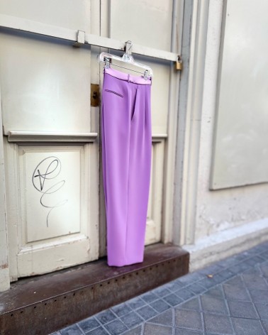 Tuxedo lilac trousers