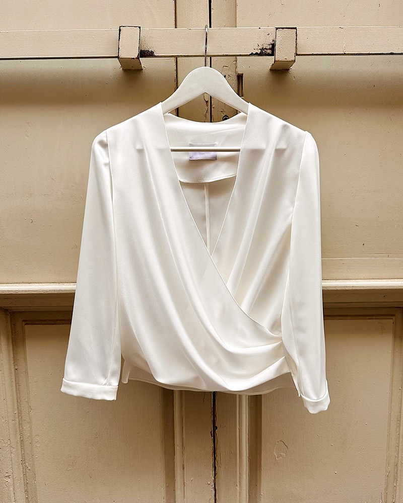 Blusa Satén piel de angel