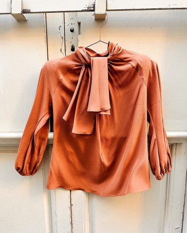 Tabac tie blouse