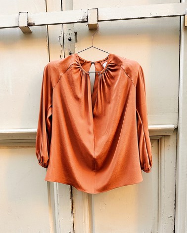 Tabac tie blouse