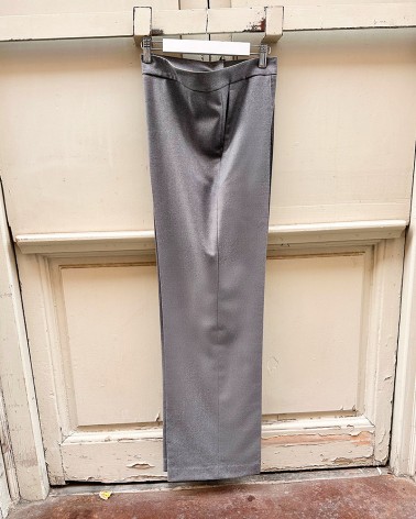 Pantalón recto raya marcada