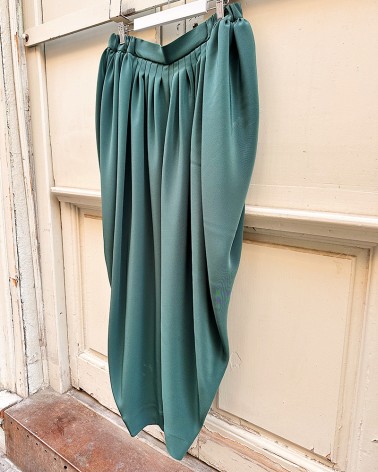 Harem Pant skirt fir green