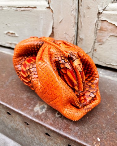 Bolsito Cruasán Tangerine/Black