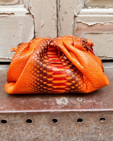 Bolsito Cruasán Tangerine/Black