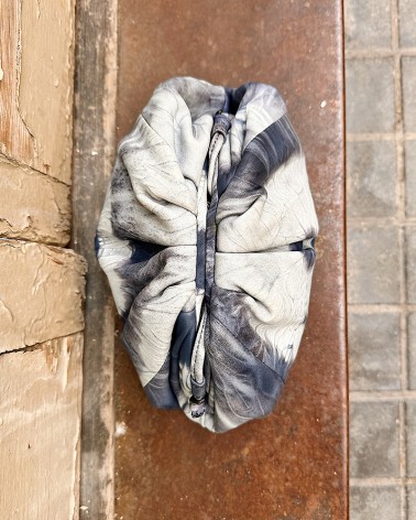 Bolsito Cruasán Tie Dye piel