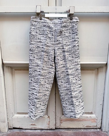 Pantalón cropped  lurex