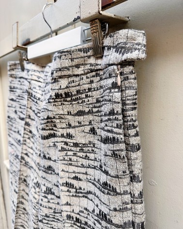 Pantalón cropped  lurex