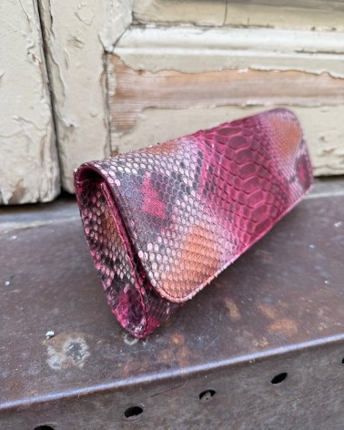 Bolso "Baguette" en  piel de Pitón