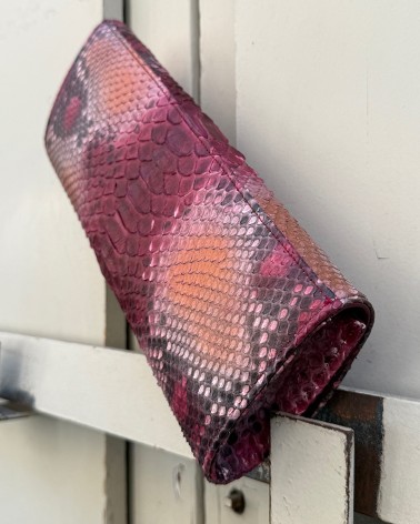 Bolso "Baguette" en  piel de Pitón