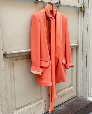 Tuxedo suit Tangerine