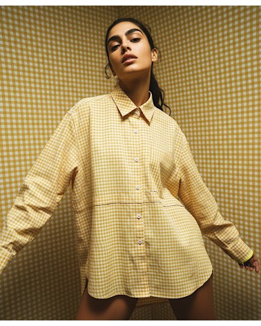 Camisa oversize  vichy