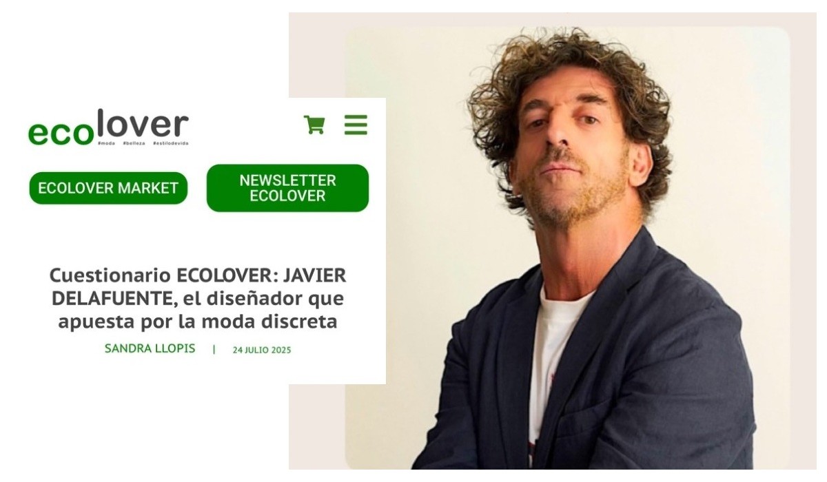 JAVIER DELAFUENTE el diseñador que apuesta por la moda discreta